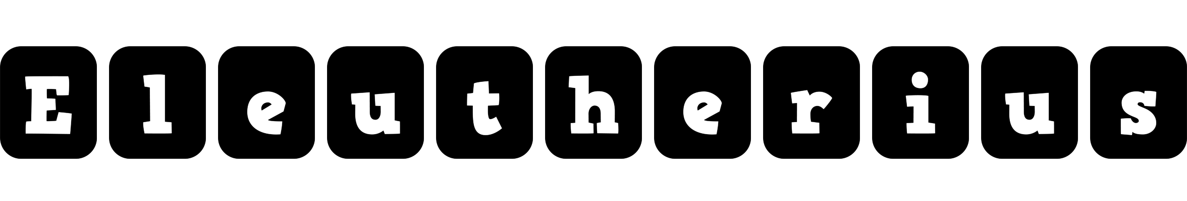 Eleutherius box logo