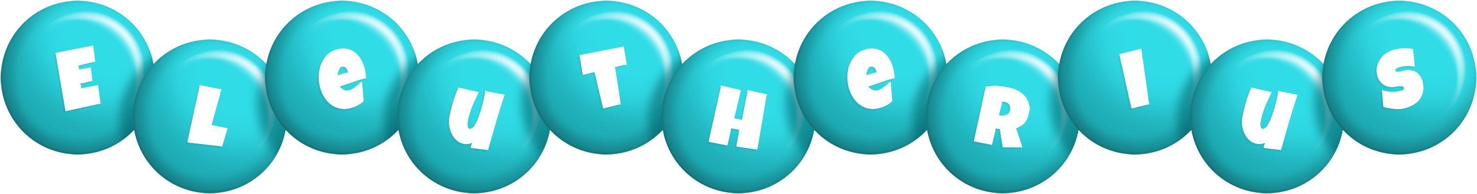 Eleutherius candy-azur logo