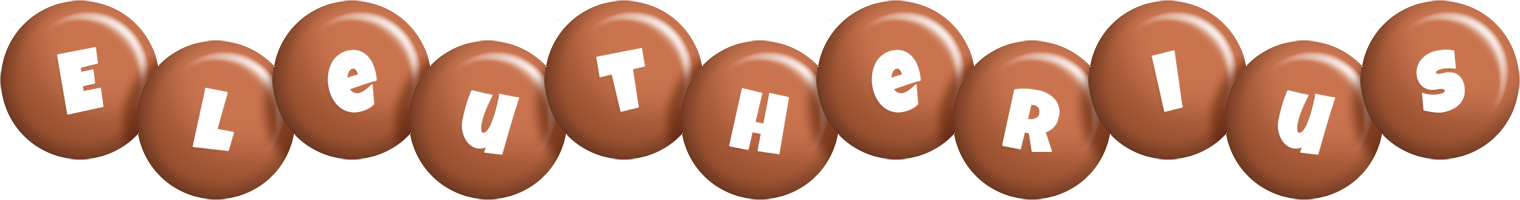 Eleutherius candy-brown logo