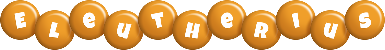 Eleutherius candy-orange logo