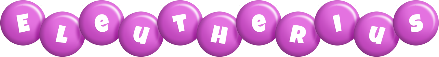 Eleutherius candy-purple logo