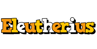 Eleutherius cartoon logo