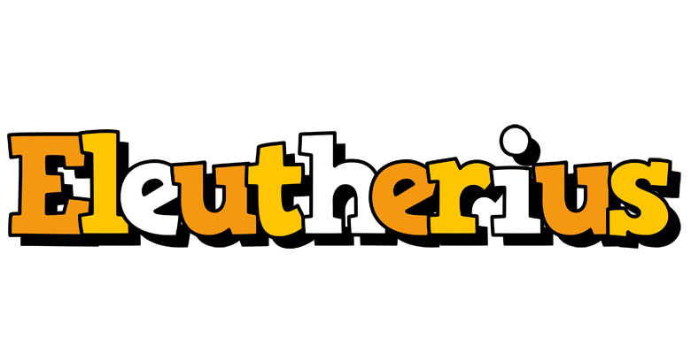 Eleutherius cartoon logo