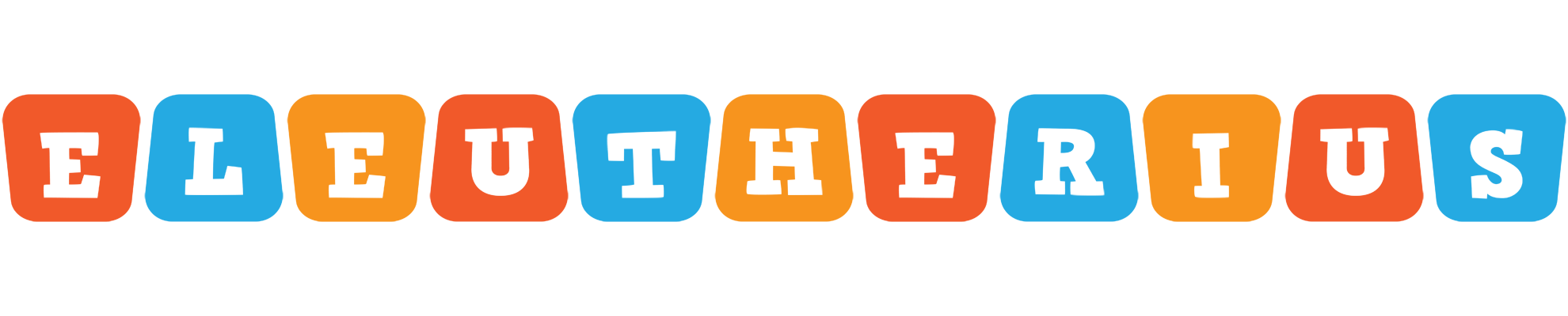 Eleutherius comics logo