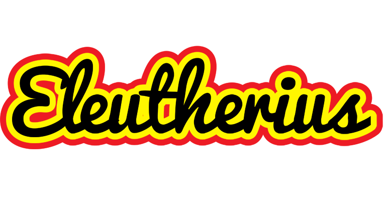 Eleutherius flaming logo