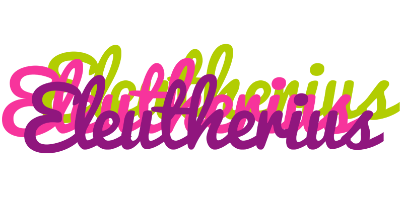 Eleutherius flowers logo