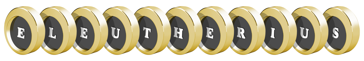 Eleutherius gold logo