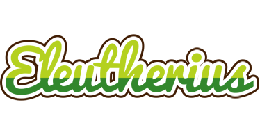 Eleutherius golfing logo