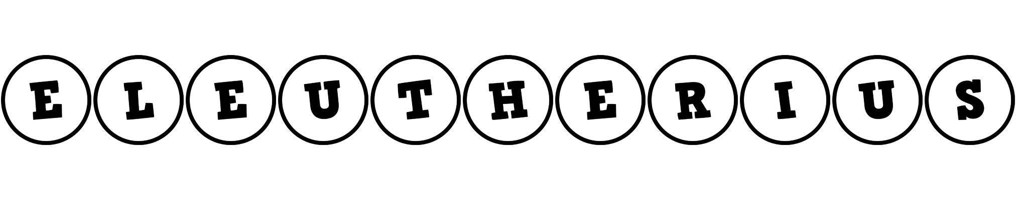 Eleutherius handy logo