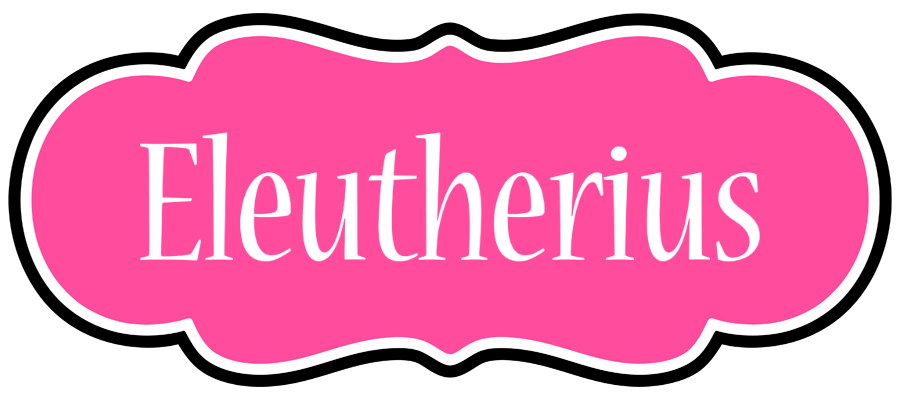 Eleutherius invitation logo