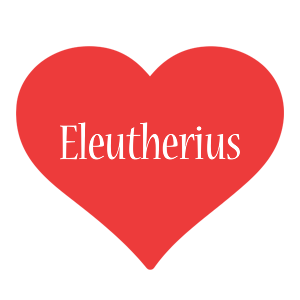 Eleutherius love logo