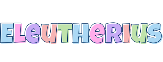 Eleutherius pastel logo