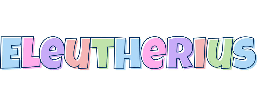 Eleutherius pastel logo