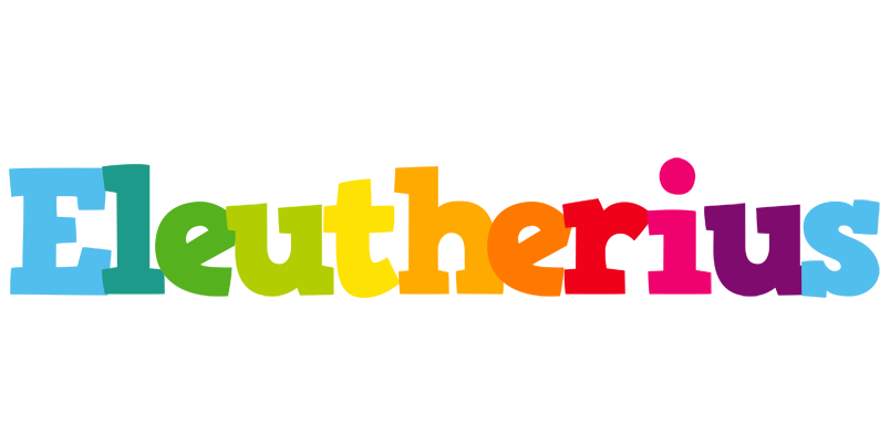 Eleutherius rainbows logo