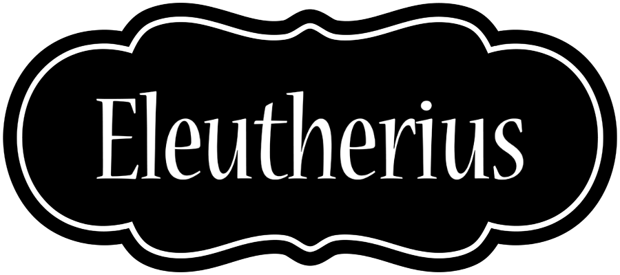 Eleutherius welcome logo