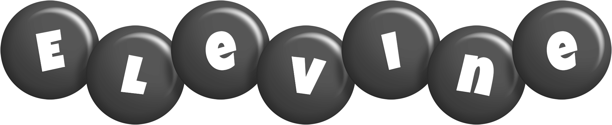 Elevine candy-black logo