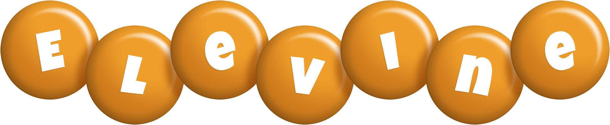 Elevine candy-orange logo