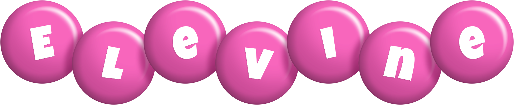 Elevine candy-pink logo