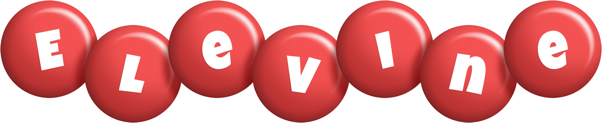 Elevine candy-red logo