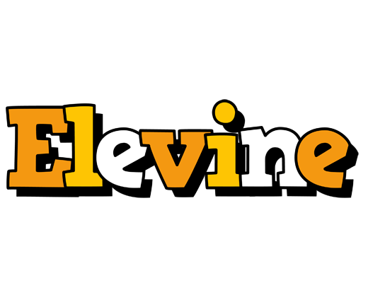 Elevine cartoon logo