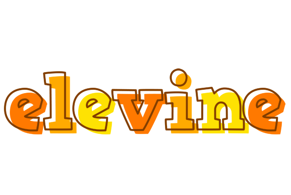 Elevine desert logo