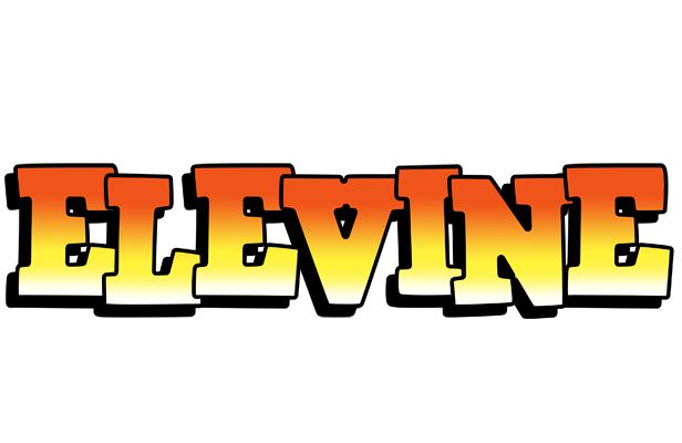 Elevine sunset logo