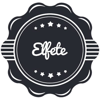 Elfete badge logo