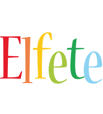 Elfete birthday logo