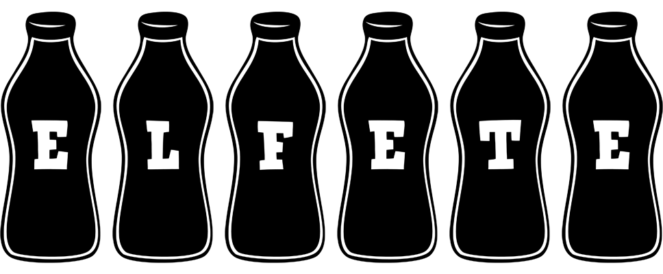 Elfete bottle logo