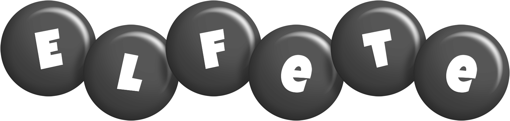 Elfete candy-black logo