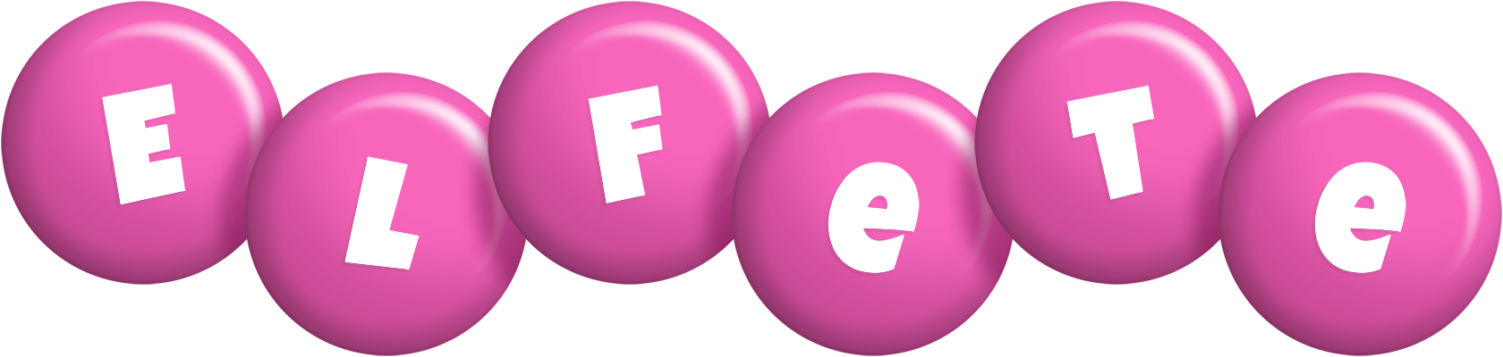 Elfete candy-pink logo