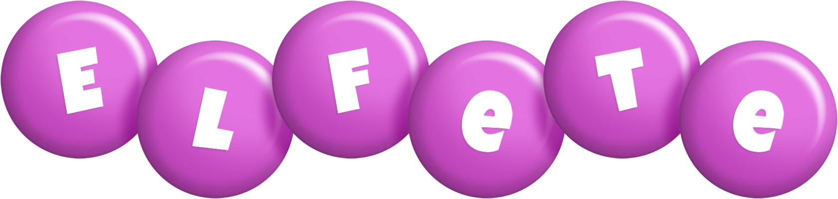 Elfete candy-purple logo