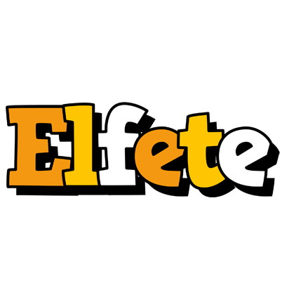 Elfete cartoon logo
