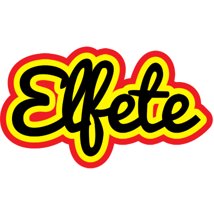 Elfete flaming logo