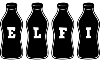 Elfi bottle logo