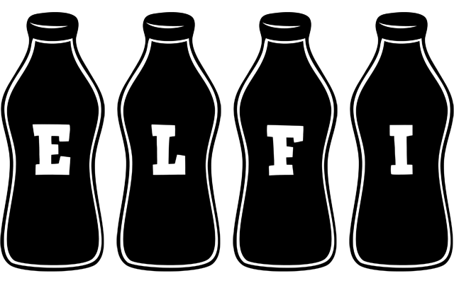 Elfi bottle logo