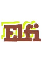 Elfi caffeebar logo