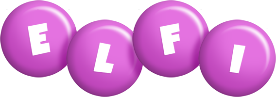 Elfi candy-purple logo