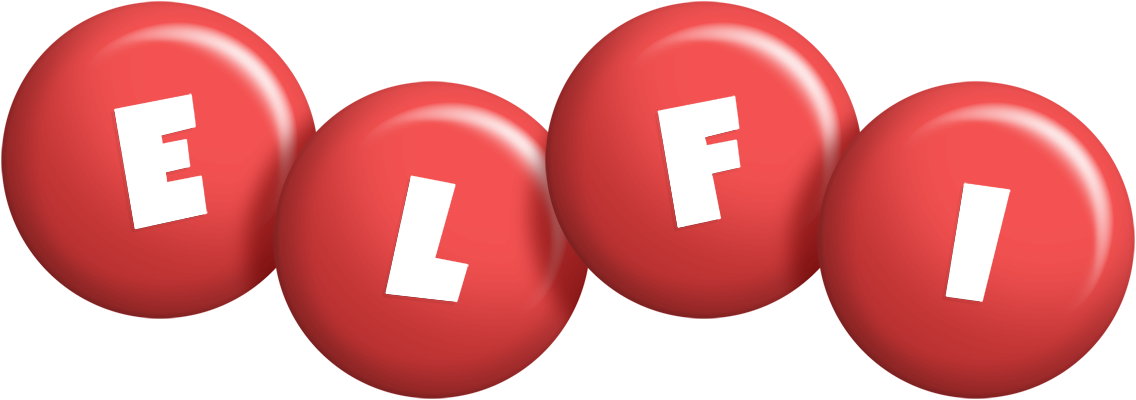 Elfi candy-red logo