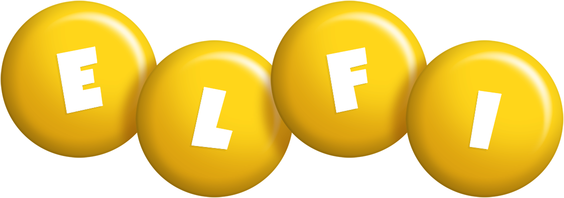 Elfi candy-yellow logo