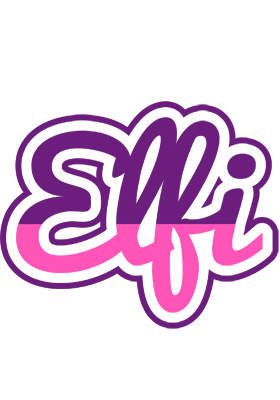 Elfi cheerful logo