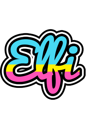 Elfi circus logo