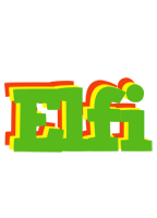 Elfi crocodile logo