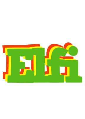 Elfi crocodile logo