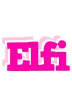 Elfi dancing logo