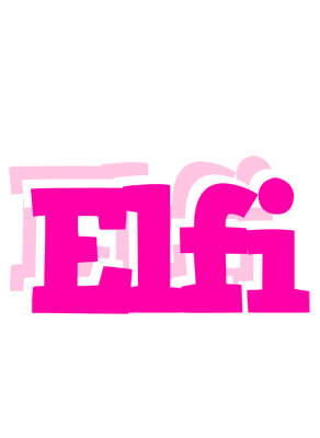 Elfi dancing logo