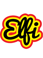 Elfi flaming logo