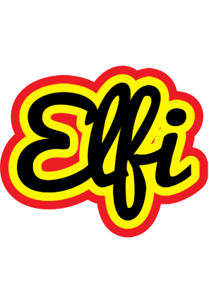 Elfi flaming logo