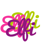 Elfi flowers logo