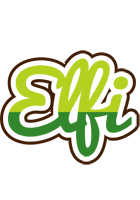 Elfi golfing logo